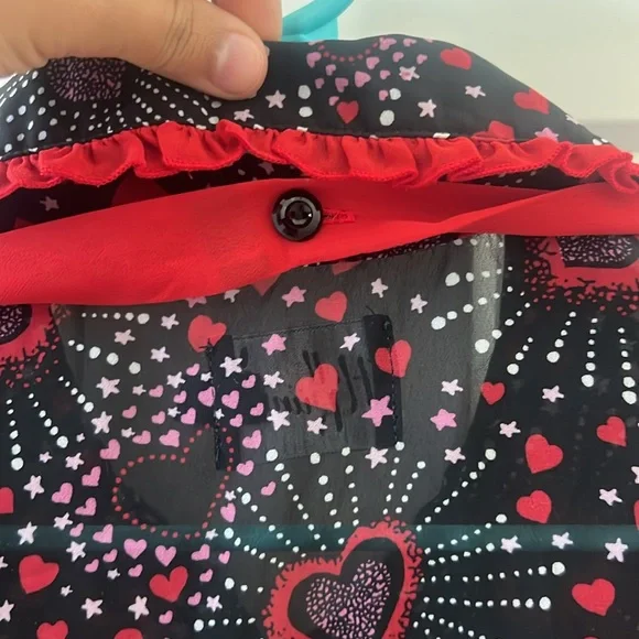 Hell Bunny Blouse Short Sleeved - Picture 4 of 5